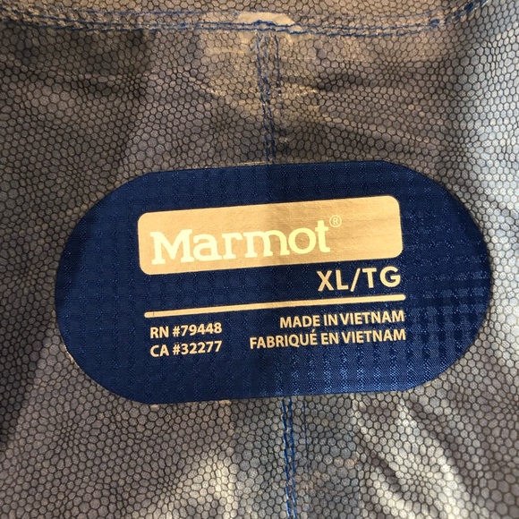 NWT Marmot Super Mica Rain Jacket, Men’s XL, Color: Blue - Ultralight - Picture 5 of 10